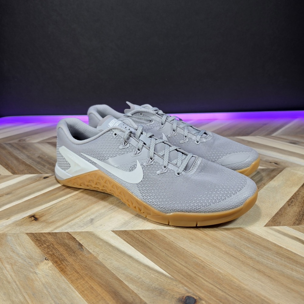 Nike Metcon 4 Men's 14 Atmosphere Grey Vast Grey Training Shoes AH7453-007 Gym
